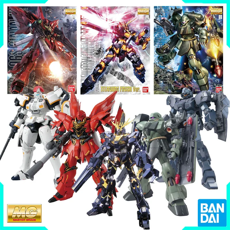 

Bandai Original GUNDAM MG Series GUNDAM AGE-2 DARK HOUND/TALLGEESE Anime Action Figure Assembly Model Toys Model Ornaments Gifts
