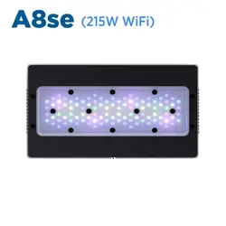 A8se Smart Full Spectrum 215W WiFi APP Programmable Saltwater Aquarium Coral Reef LED Light