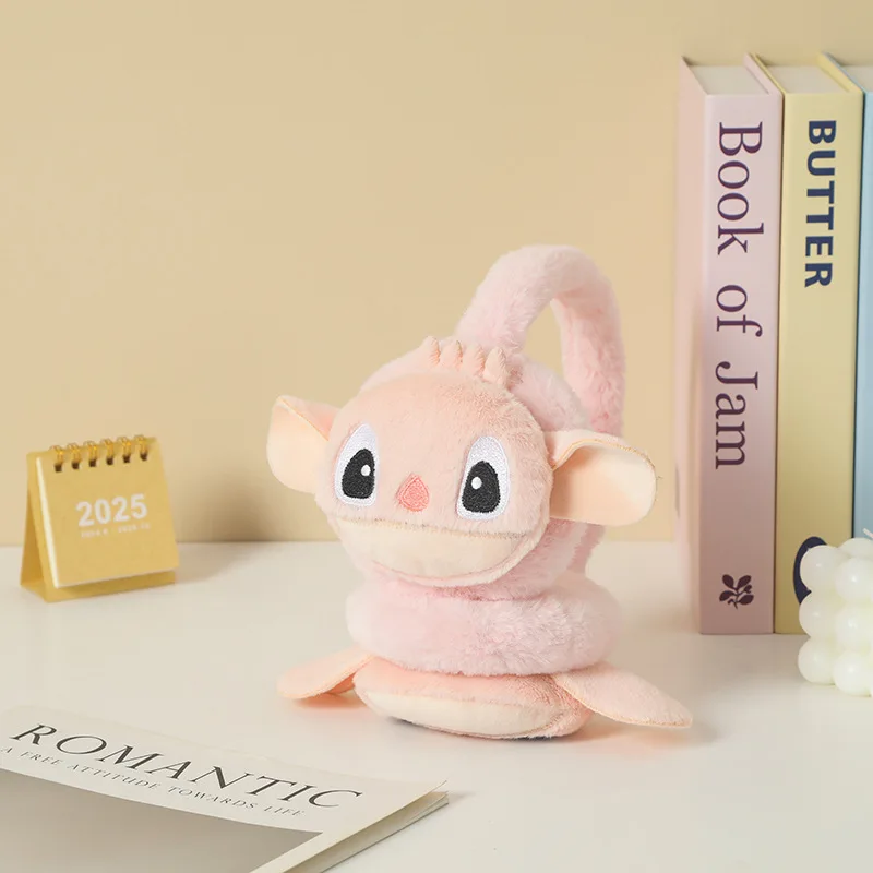 غرزة لطيف الكرتون غطاء للأذنين الدافئة الشتاء أفخم الأذن دفئا الأذن حزمة غطاء للأذن الباردة برهان غطاء للأذنين هدية عيد ميلاد للفتيات #6