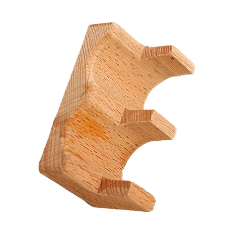 

A43F-2Pc Wood Sushi Tacos Holder Tray Plates Serving Dish Divider Accessories Taco Rack For Partys Kitchen Gatherings Desktop