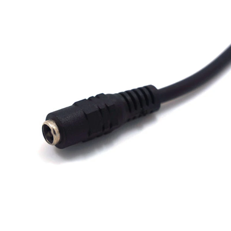 Copper DC 5521 to 4Pin PWM 4 Way Computer PC Fan Power Adapter Cable 12V