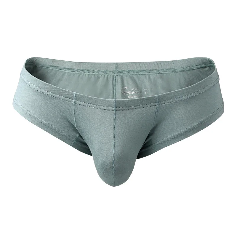 Men's panties small boxers Modal thin U-convex youth low waist breathable solid color panties