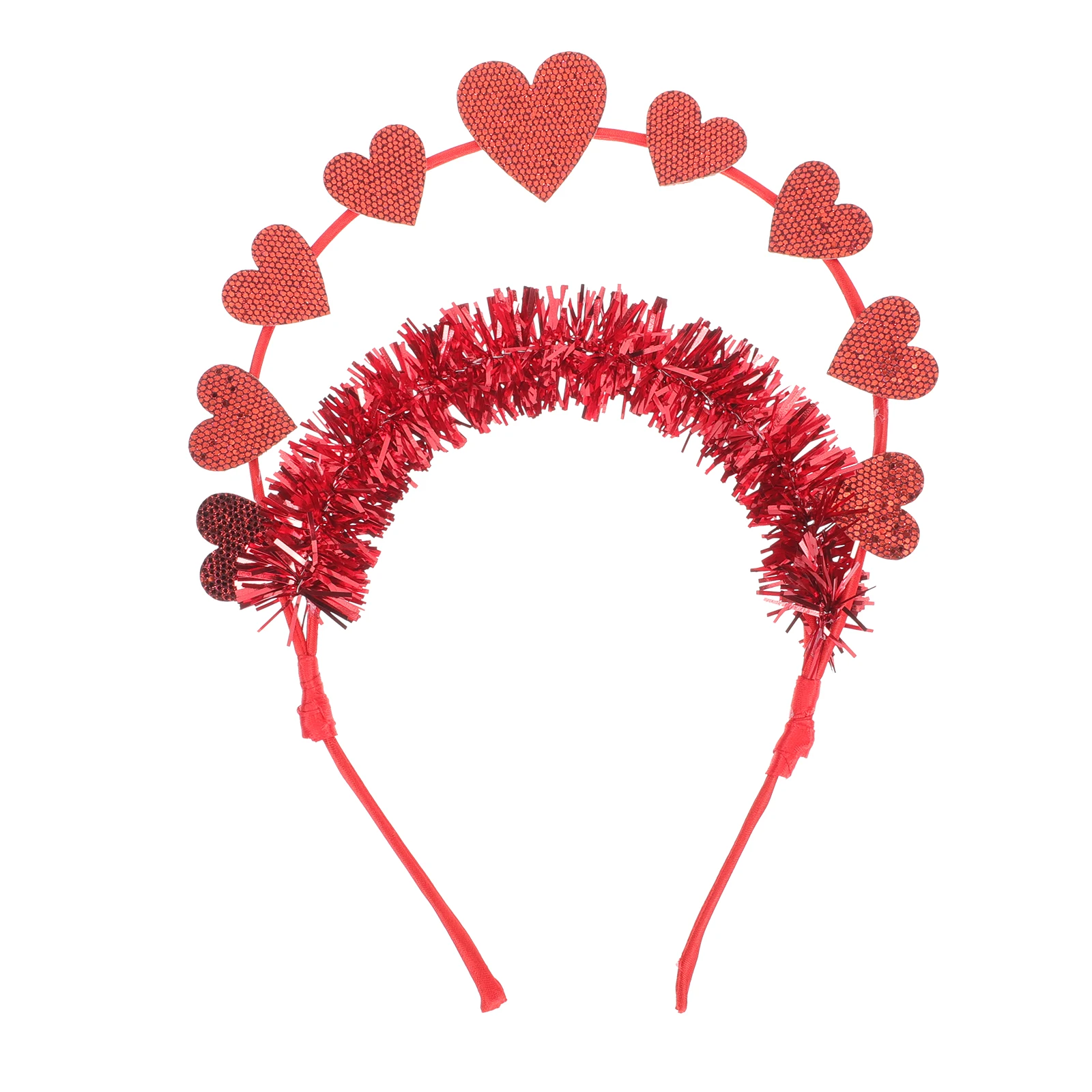

Heart Shaped Headbands Girls Valentine Day Party Hair Accessories Love Hoop Female Supplies Beautiful Headwear Hair Tools