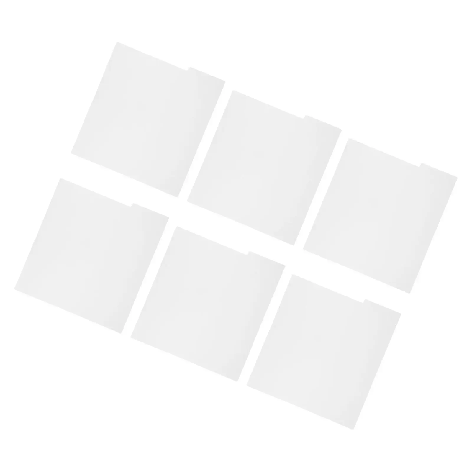

6Pcs Record Separator Cards for Vinyl Albums Comic Books Files Writable Minimalist Dividers Vinyl Storage Organizer A-