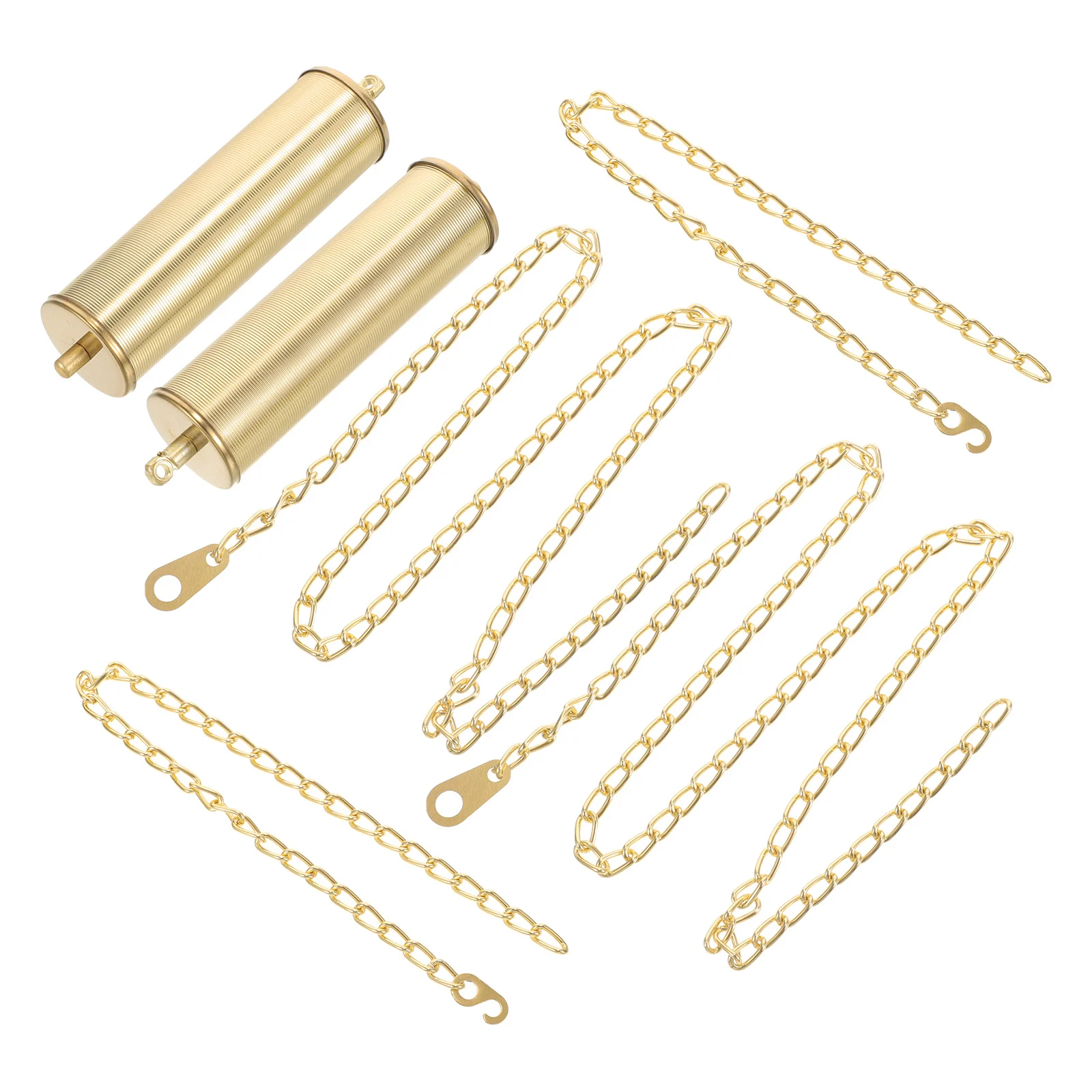 

1 set 1 Set Of Iron Floor Weight Decor Heavy Duty Replacement Part For Grandfather Wall Clock Diy Home Office Decoration Clock