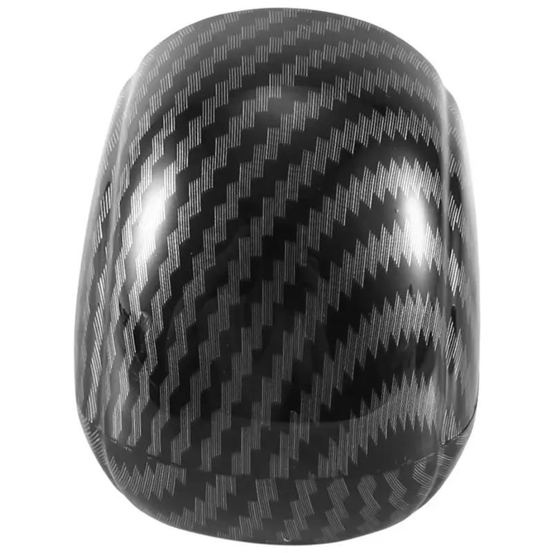AU33-Carbon Fiber ABS Car Gear Shift Knob Trim Cover For Subaru WRX 2013-2018 Forester 2012-2017 XV