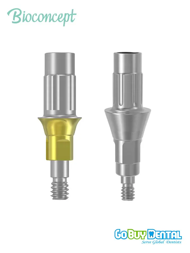 

Совместимый с Straumann BC Bone Level Tibase Abutment, узкое соединение, для короны, диаметр 3,8 мм, GH 1,0 мм