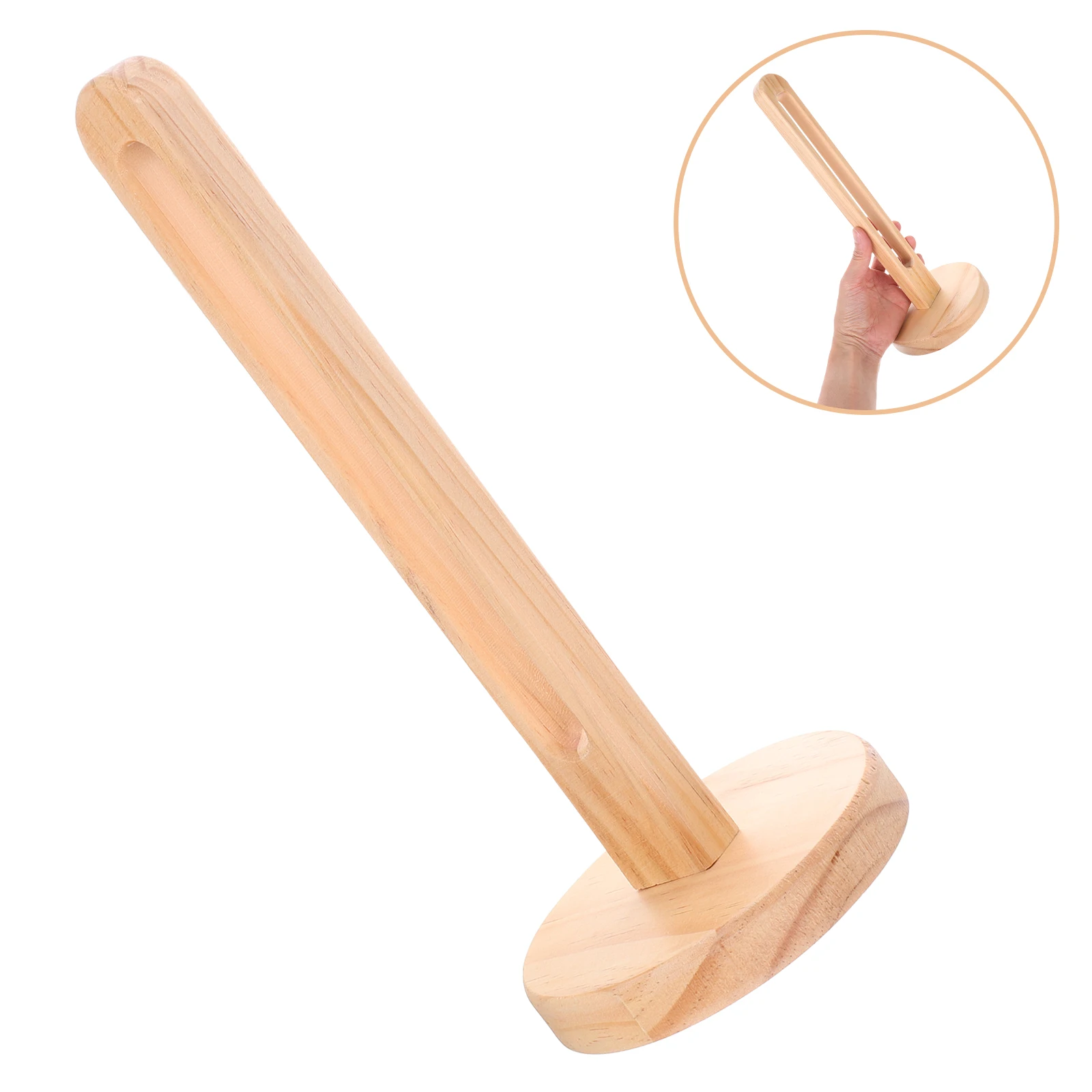 

Wooden Paper Towel Holder No Drill Paper Towel Stand Stylish Paper Towel Organizer Kitchen Bathroom Decor