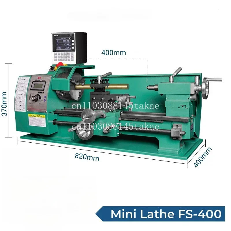 1000W 2024 new model Fusai FS400 Mini Metal Lathe machine Manual Bench  lathe machine