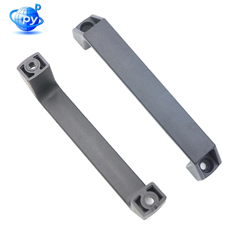 

180 мм черный нейлоновый пластик, сверхмощная толстая ручка, среднее расстояние между отверстиями для ящика для инструментов, дверцы шкафа, ящика промышленного оборудования