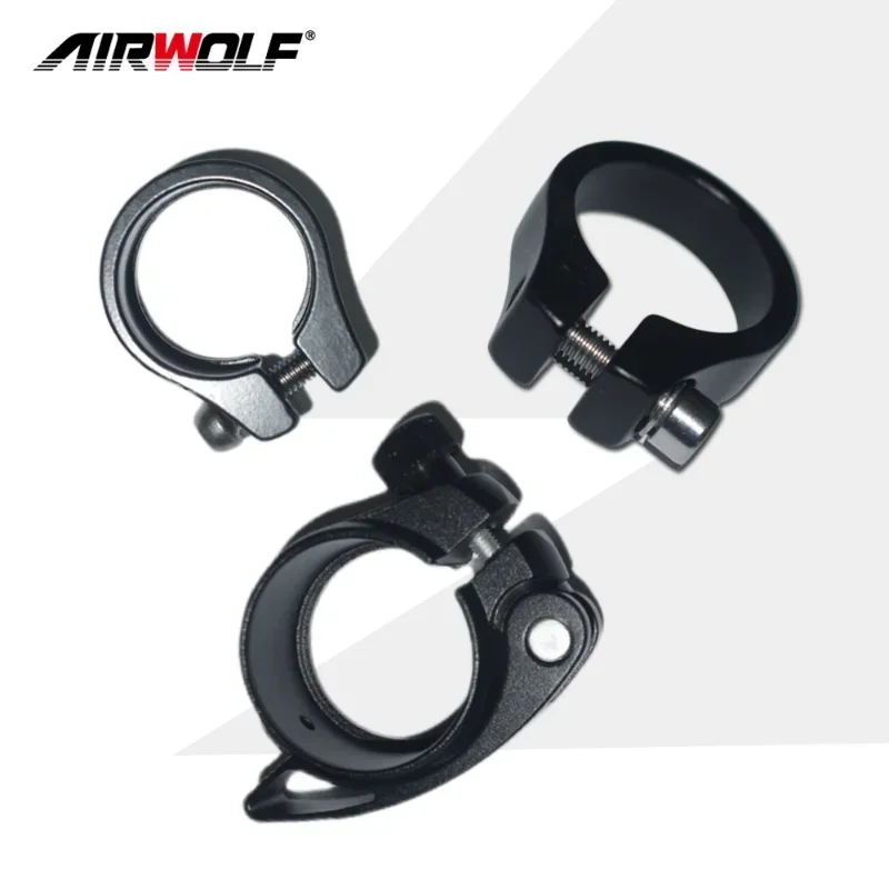 

Airwolf Bicycle Seatpost Clamp 41 34.9 31.8 Mm Bike Seatpost Pipe Clamp for Road /MTB Bicycle Seat Tube Clamp Aluminum Alloy