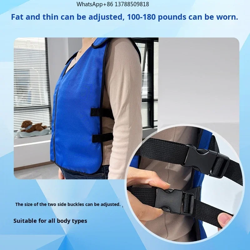 2026 Custom PCM Ice Pack Cooling Vest Upgraded Ice Pad Waterproof Inner Pocket Outdoor Heatstroke Prevention