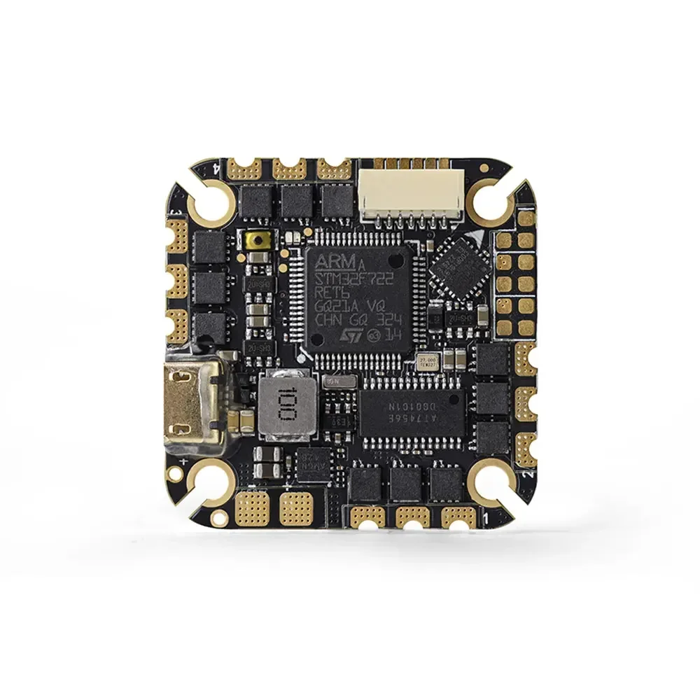 HGLRC SPECTER F722 40A AIO 4-6S Flight Controller MPU6000 40A ESC 25.5x25.5mm for 2-4 inch FPV Freestyle Drone