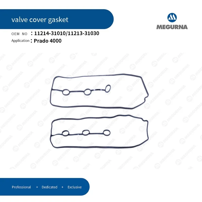 

11214-31010 11213-31030 Valve Cover Gasket set For Toyota 4Runner Cruixer Fortuner Hilux LANDCRUISER Tacoma Tundra 1GR Engine