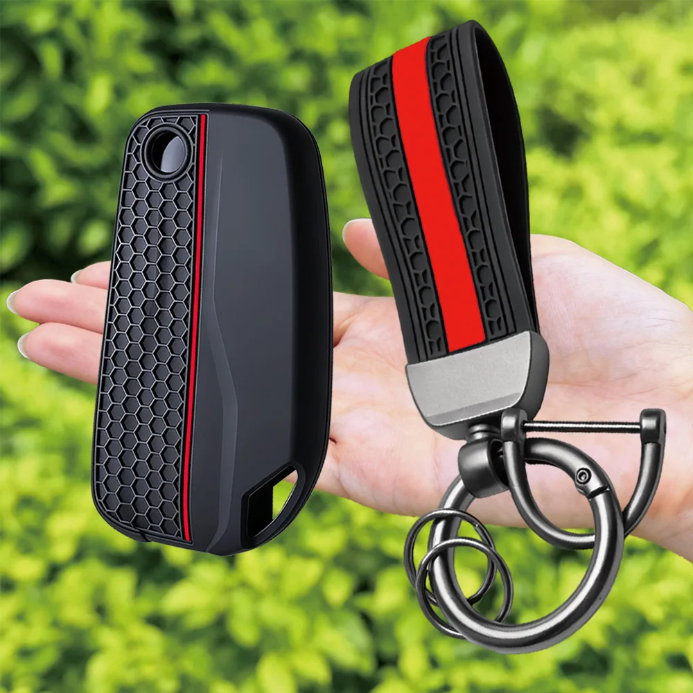 For DUCATI Multistrada V2 V2S V4 V4S 1260S 950S Silicone Motorcycle Electronic Start Key Case Cover Key Shell Accessories