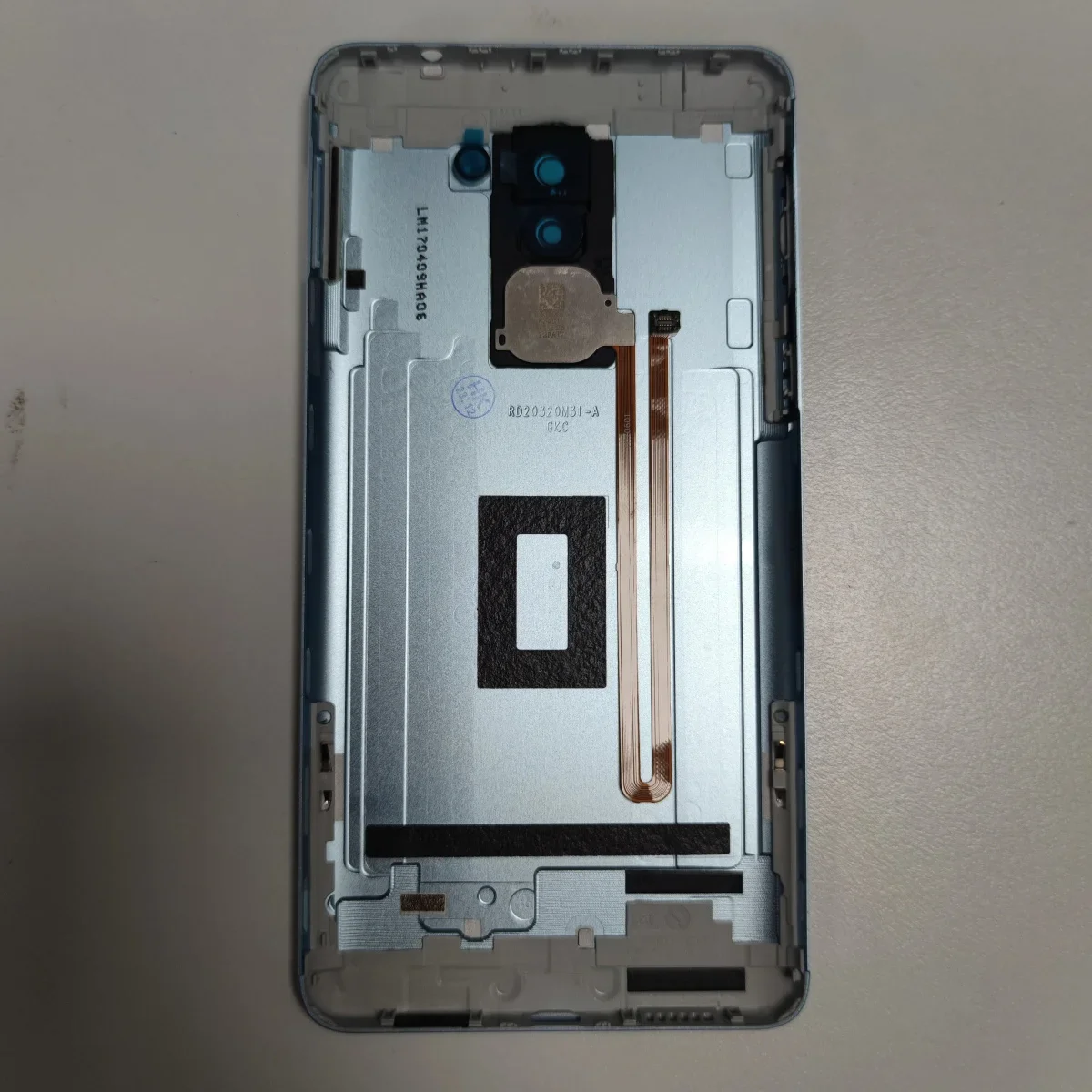 Voor Huawei Honor 6x Metalen Batterijdeksel Achterdeur Behuizing Met Camera Lens Volume Knoppen Vingerafdruk Vervangen