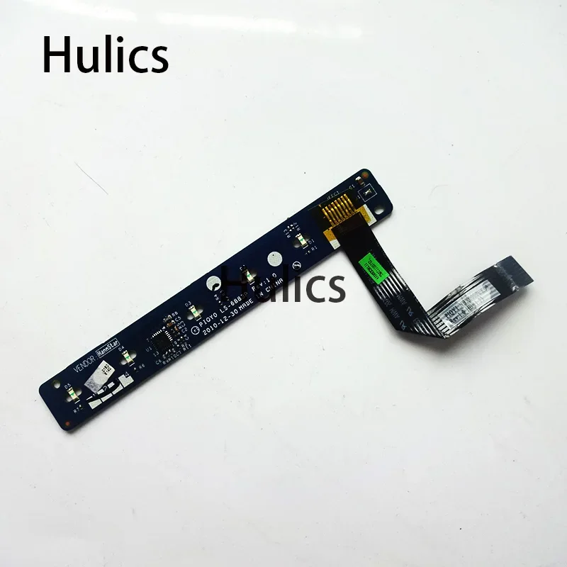 Hulics Used Laptop FOR Lenovo Y570 LED Board Media Sensor  LS-6883P