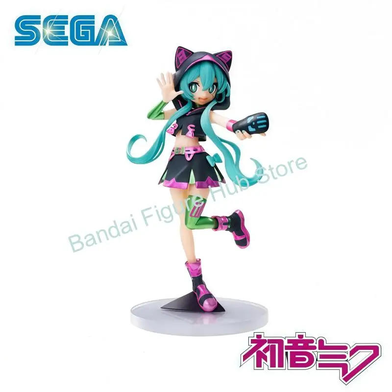 在庫あり-100-正規品-sega-初音ミク-アクションフィギュア-モデル人形-新品-ボックス入り-アニメキャラクター-ガレージトイ