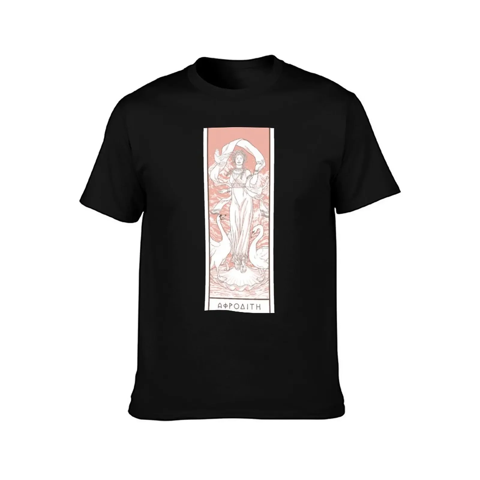 Love Goddess Aphrodite T-Shirt plus sizes vintage clothes blanks blacks t shirt men 100℅ cotton