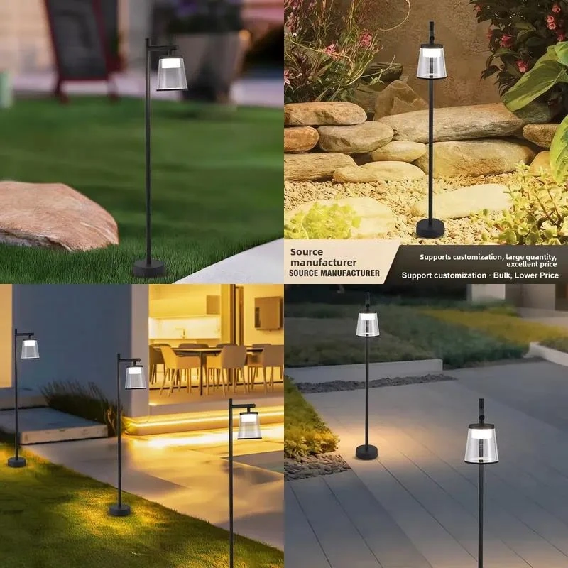for Factory custom solar lawn garden waterproof light outdoor garden decoration atmosphere landscape light CE certification