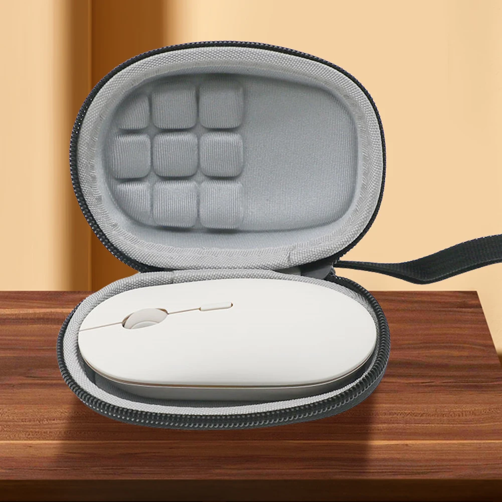 Mouse portátil 3 Bolsa de transporte, Gaming Mouse Caixa de armazenamento, Impermeável Hard Shell EVA Case, Mouse Pouch sem fio, Xiaomi