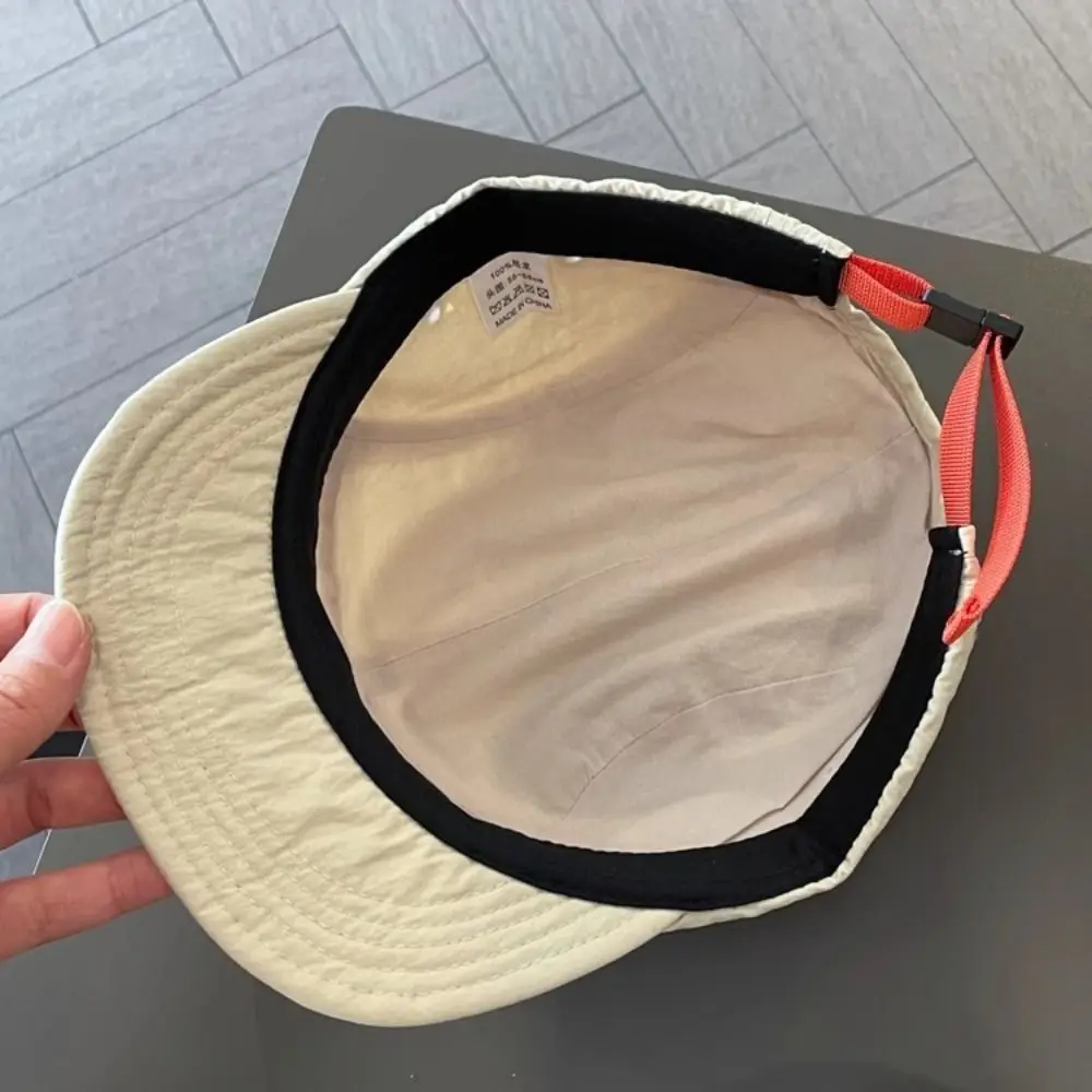 Autumn Japanese Short Brim Baseball Cap Breathable Hiphop Casual Peaked Cap Cotton All-Match Quick-Drying Baseball Cap Outdoor