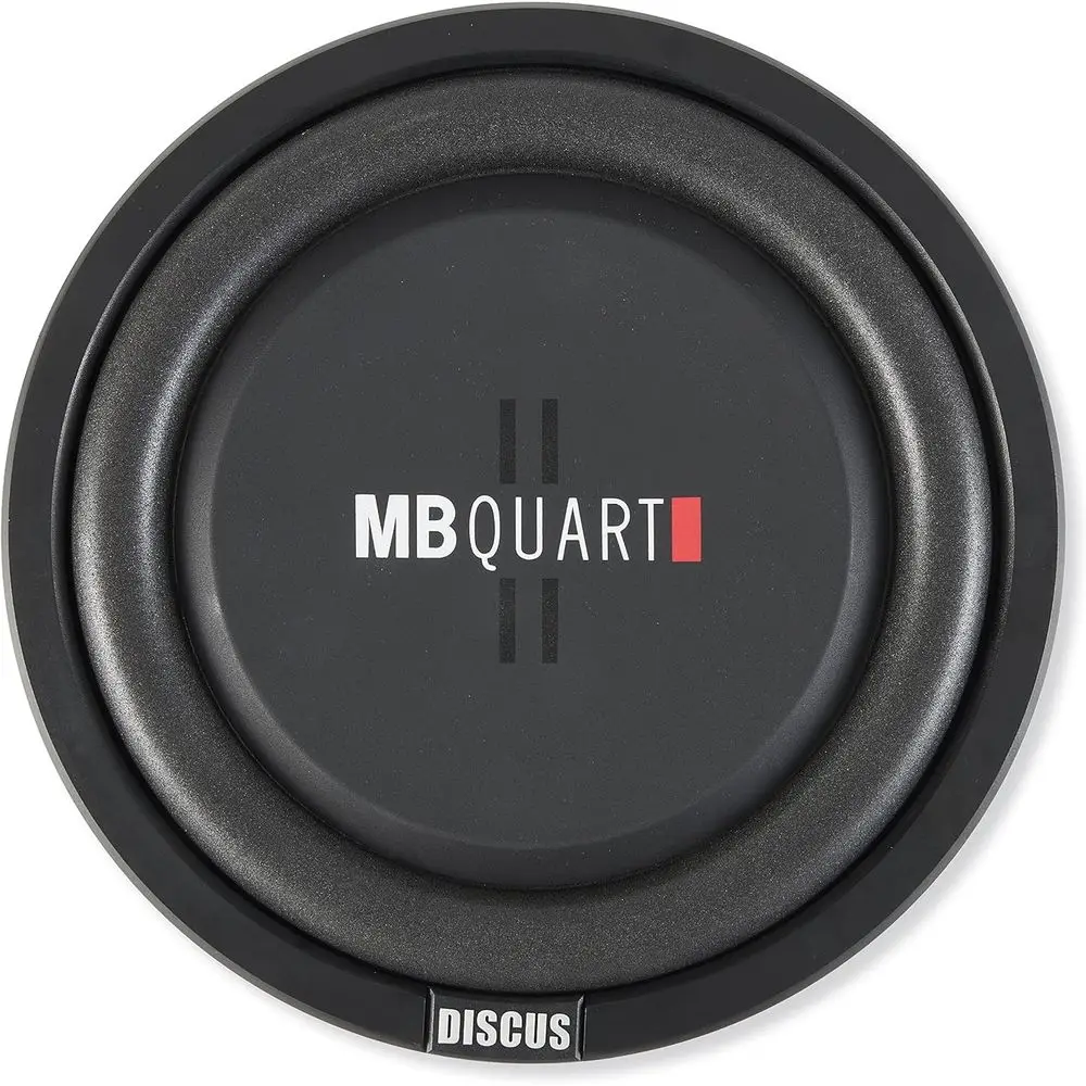 12 600W Shallow Mount Subwoofer - Car Audio, 2 Voice Coil, UV-Resistant Surround, Ideal for Sealed Enclosures