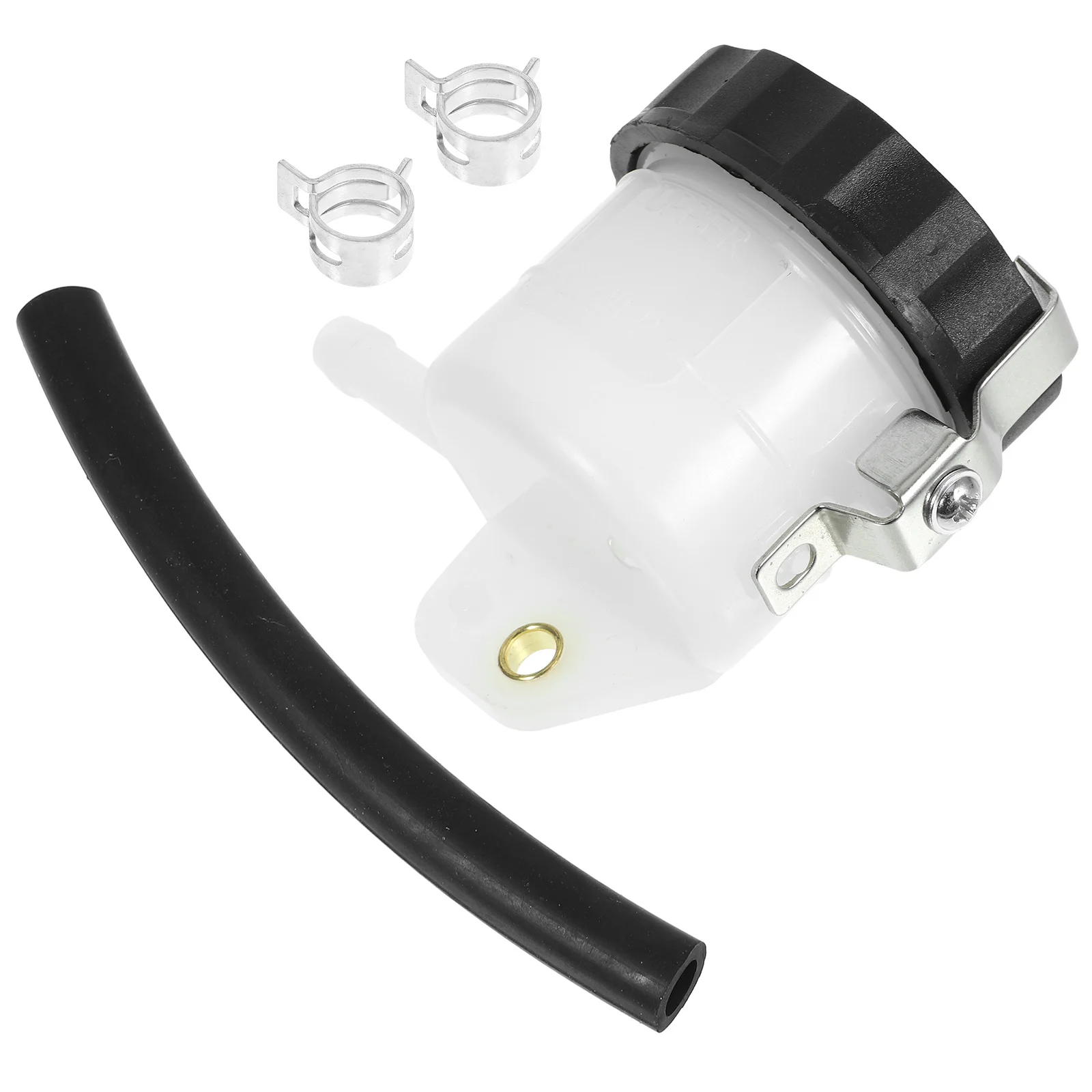 Cilindro dell'olio della pompa freno Coppa del serbatoio del liquido posteriore del motociclo Componenti ABS da corsa di grande cilindrata in plastica anteriore