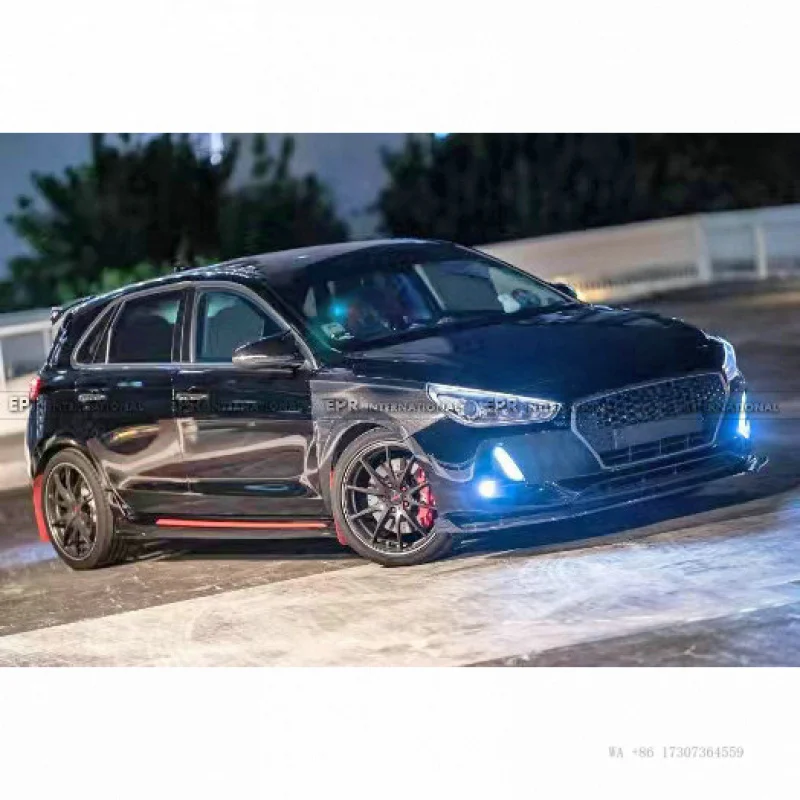 

Suitable 2016-2019 for Hyundai I30 carbon fiber front fender EPA opening head sandboard modification part