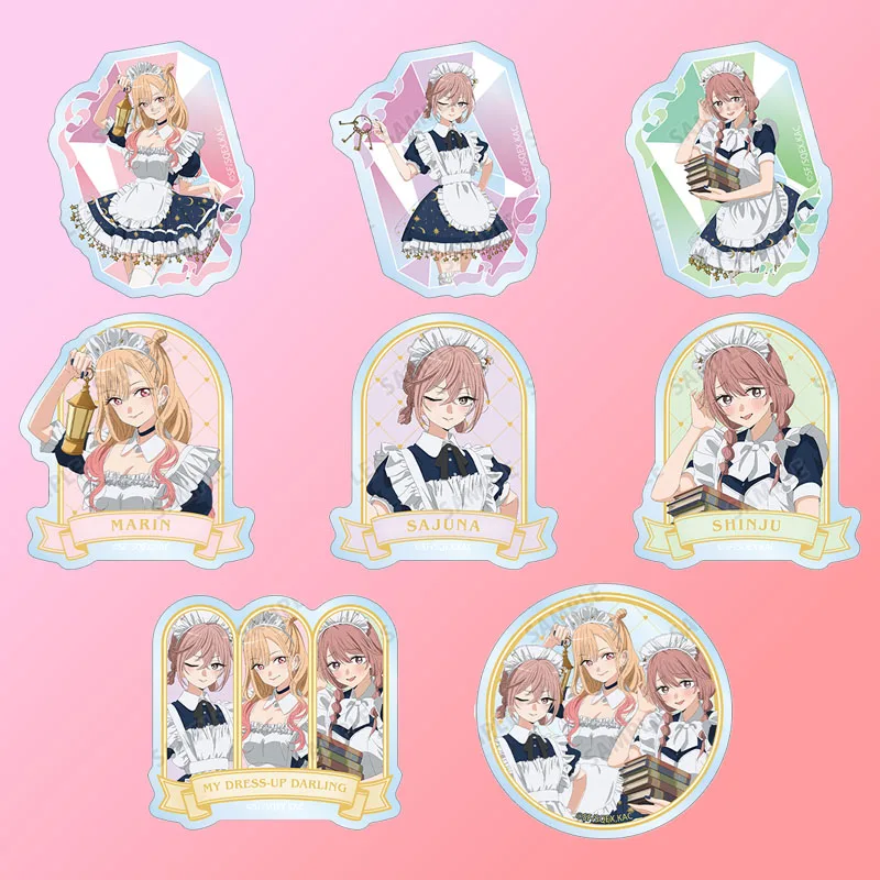 My Dress-Up Darling ANIME Marin Kitagawa Wakana Gojou Acrylic Figure Stand Model Cosplay Toy Birthday Gift Ornament keychain