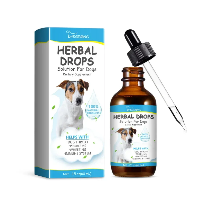 Pet cough herbal drops to relieve pet physical discomfort pet cough runny nose care