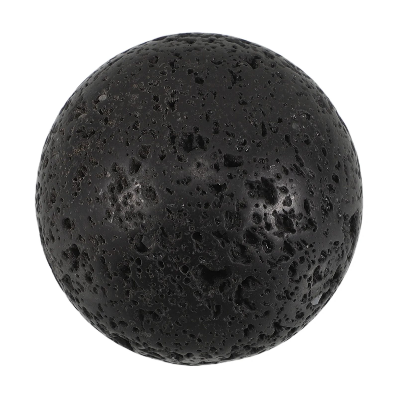 

Volcanic Stone Ball Ornaments Fireplace Rocks Garden Outdoor Decorative Black Fish Tank Stones Gravels Fitness