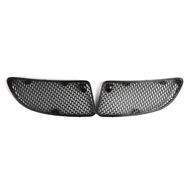 

Practical Glossy Black Front Left+Right Hood Vent Grille For Mercedes Benz R171 SLK280 SLK300 SLK350 05-11 1718800385 1718800285