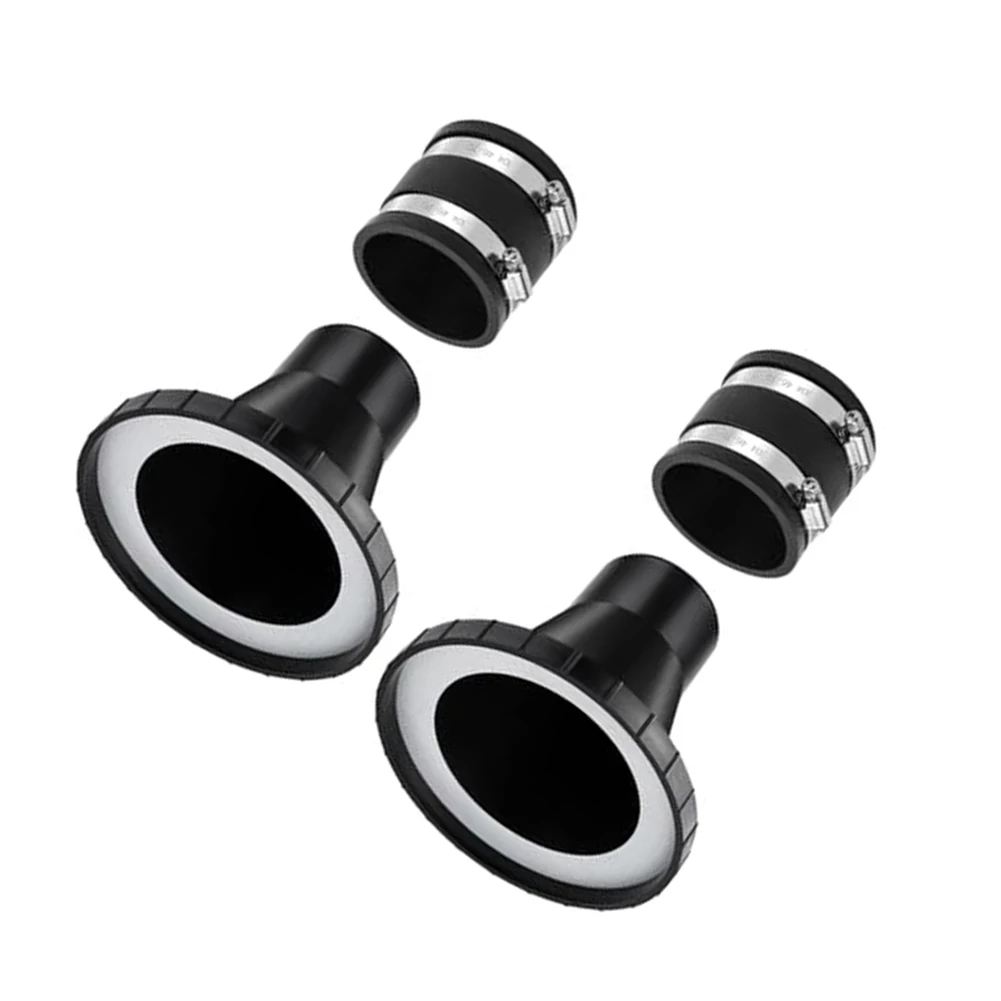 Magnetic Dust Collection Fittings for 2 in and 12 in Hoses Designed for Woodworking Machinery and Dust Extraction Systems