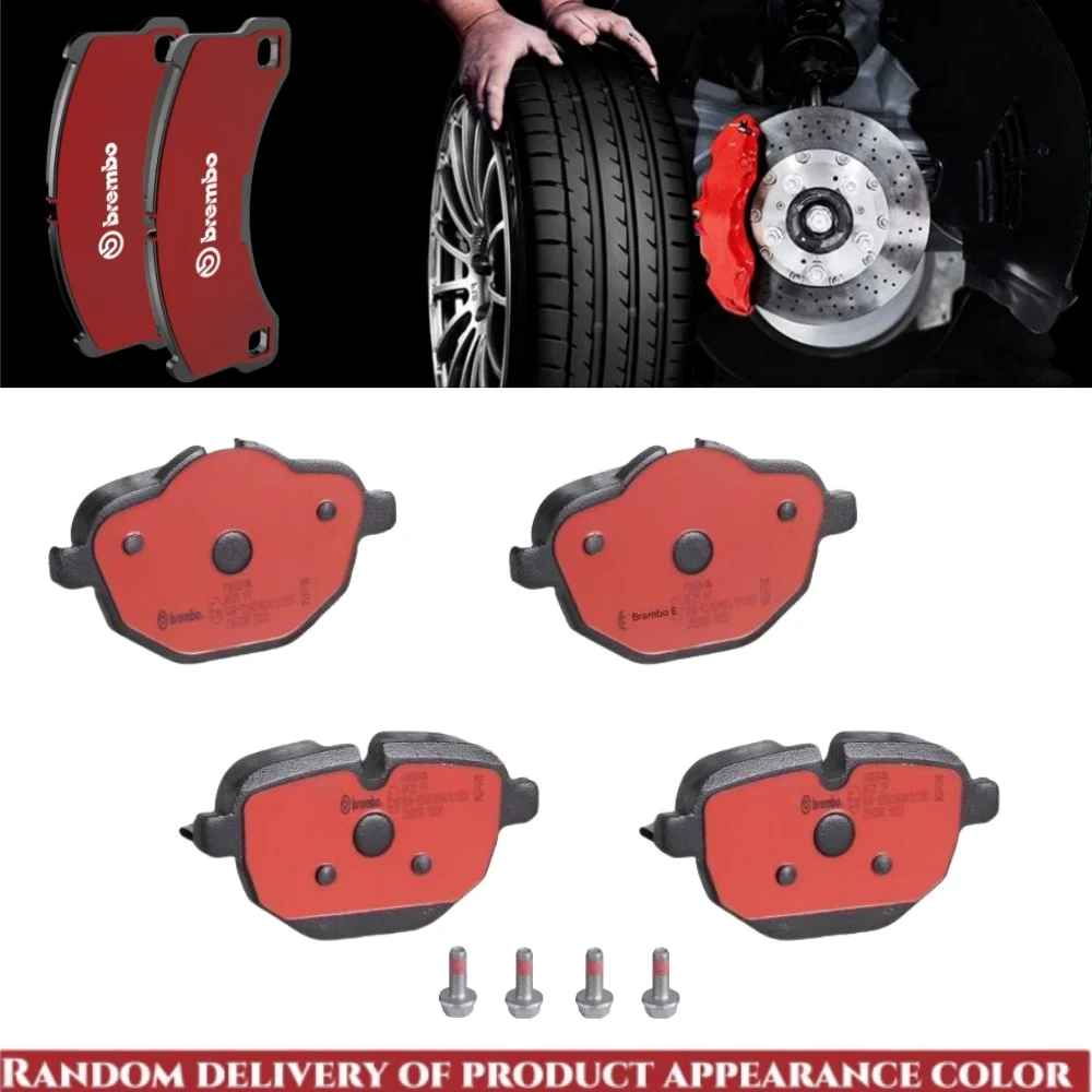 Brembo P06064N Premium Ceramic Rear Disc Brake Pad Set BMW/BMW (BRILLIANCE) OE# 34216796741