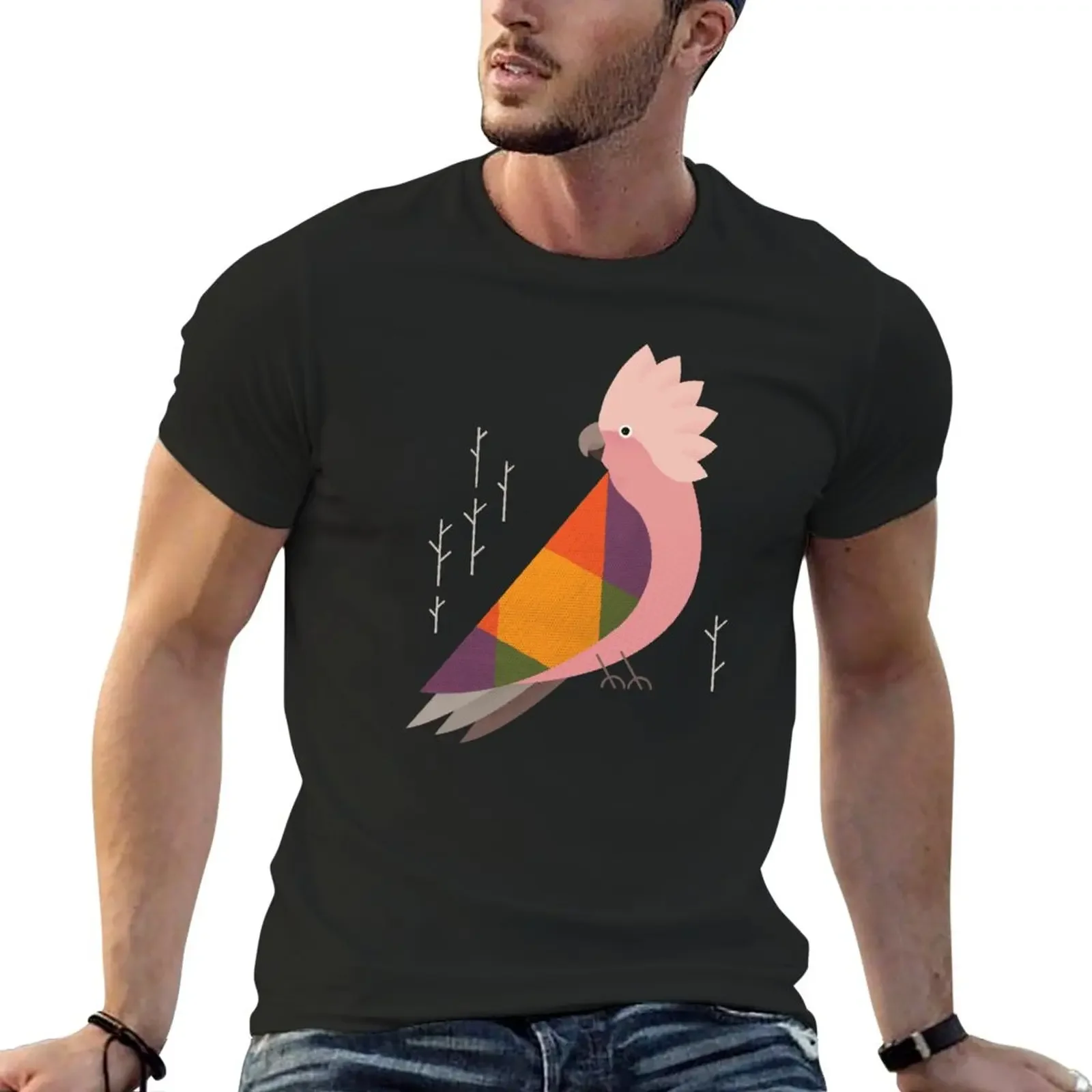 Galah T-Shirt Blouse vintage clothes fitted t shirts for men