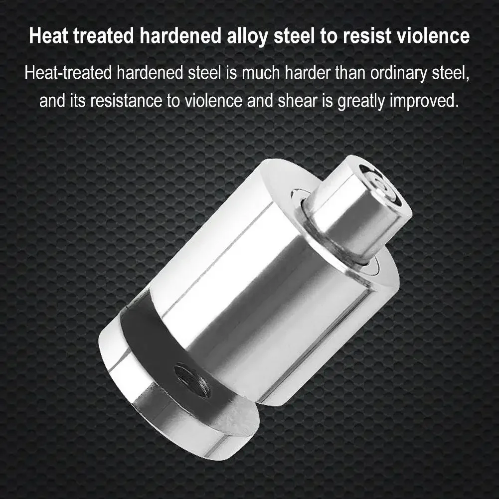 ユニバーサル 55mm 高耐久ディスクブレーキロック - 盗難防止カッター防止南京錠、オートバイ/バイク/スクーター用、防水設計