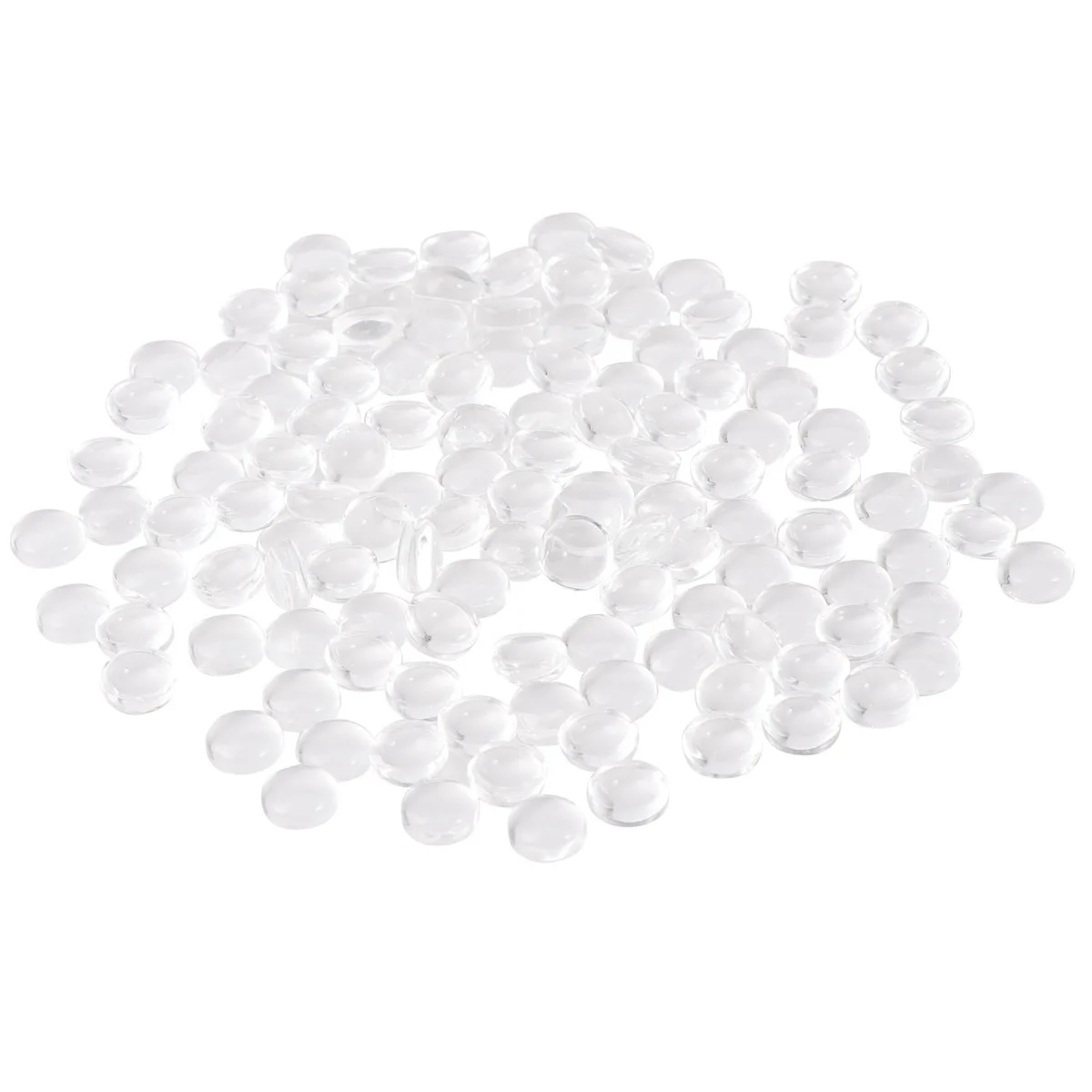 200 toppe rotonde in vetro da 6 mm, materiale per gioielli fai da te, accessori fatti a mano per orecchini, bracciali, artigianato, idee regalo