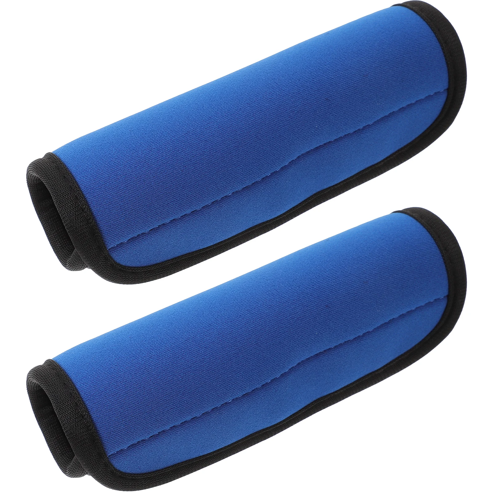 

2pcs Luggage Handle Wraps Blue Suitcase Trolley Handles Replacement Neoprene Infant Stroller Accessories Travel Luggage
