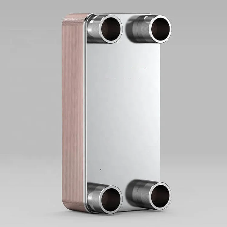 Mini Heat Pump Water Heater Water To Water Brazed Plate Heat Exchanger Copper Brazed Heat Exchanger