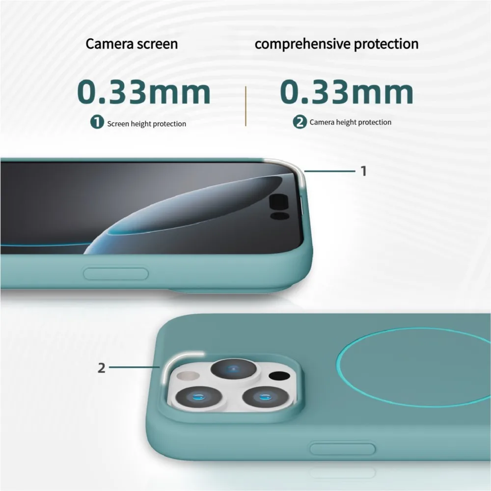 حافظة فاخرة من البولي يوريثان الحراري المغناطيسي لهاتف Magsafe لهاتف آيفون 16E 16 15 14 13 12 11 Pro Max Plus XR X XS غطاء ناعم للشحن اللاسلكي