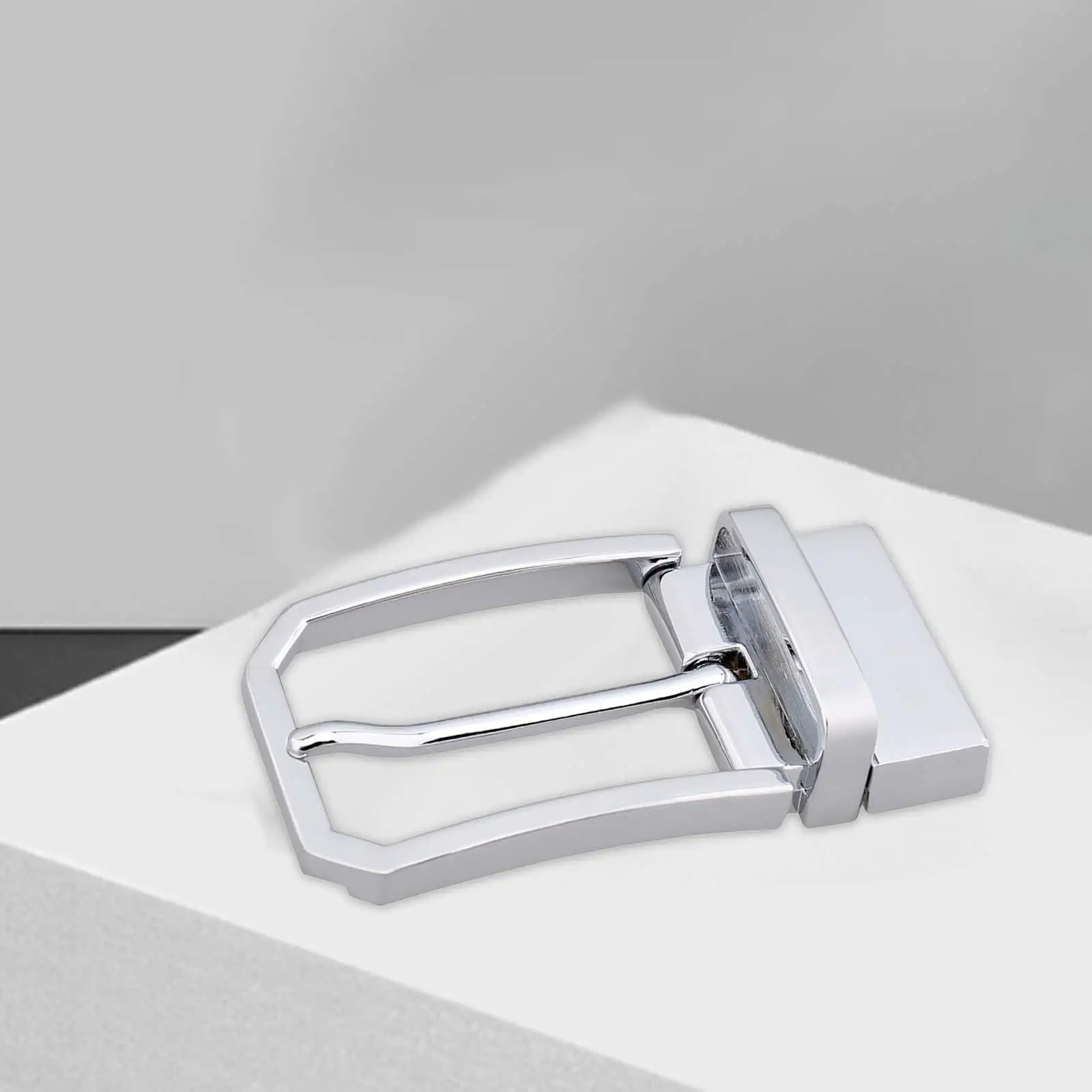 6x Gesper Sabuk Pria, Gesper Pin Logam Premium Tahan Lama untuk Sabuk Lebar 3.3cm-3.5cm, Kerajinan Kulit, Pengganti Klasik Praktis