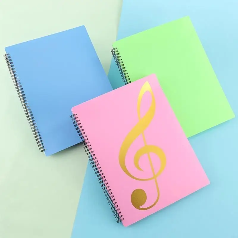 G8TA Portable Music Binder Sheet Music Polder 40 страниц Size Priseble Pages для концерта виолончелистов для скрипач