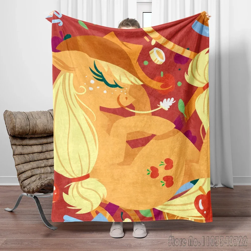 My Little Pony Anime Blanket, Couvertures saisonnières, Utilisé pour les canapés, les lits, les salons, les pique-niques de voyage, les couvertures fines, les cadeaux