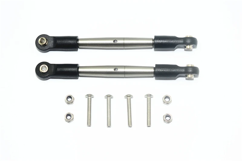 GPM Steel Adjustable Front Steering Tie Rods For LOSI 1/10 Rock Rey Hammer Rey