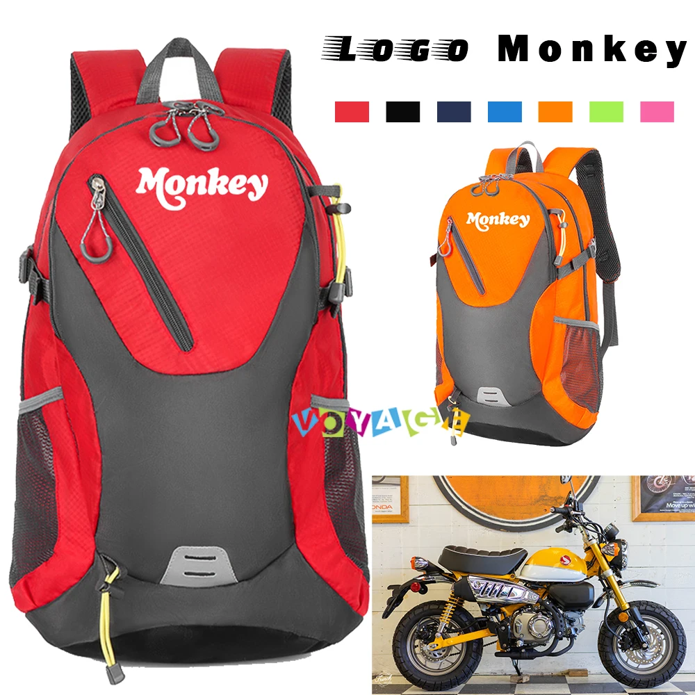 

For Honda Monkey Z 125 50 Z125 Parts Outdoor Sports Mountaineering Bag Men's and Women's Large Capacity Travel Backpack