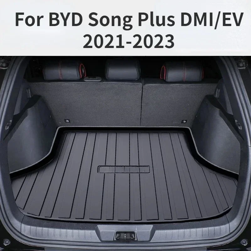 Bagagliaio di un\'auto Zerbino Scatola di Immagazzinaggio Pad Per BYD Song Plus DMI/EV 2021-2023 Auto Baule Posteriore Cargo Zerbino Copriletto