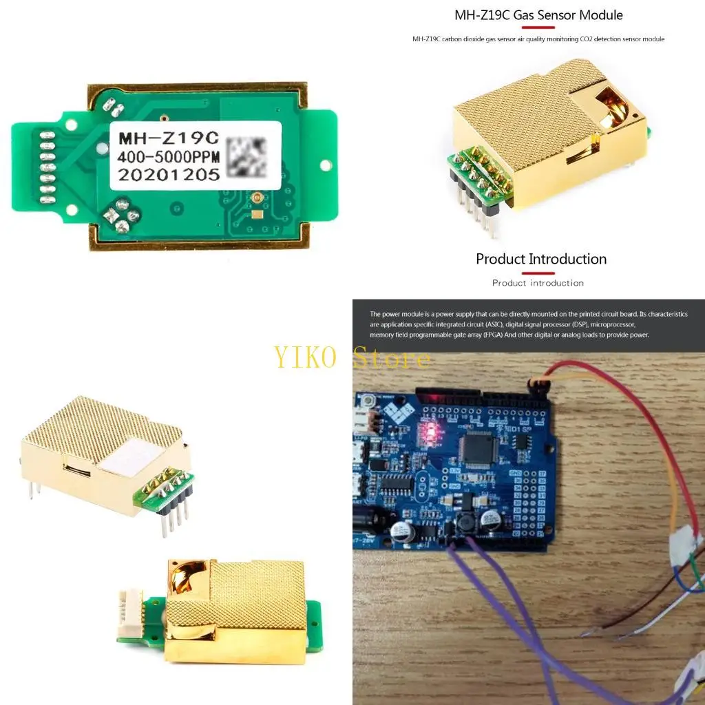 K32C Carbon Dioxide CO2 Monitor Module UART PWM 0-5000ppm