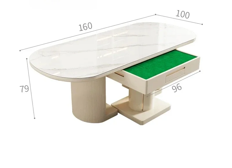 Full-automatic household mahjong table and table dual-purpose multi-function mahjong machine