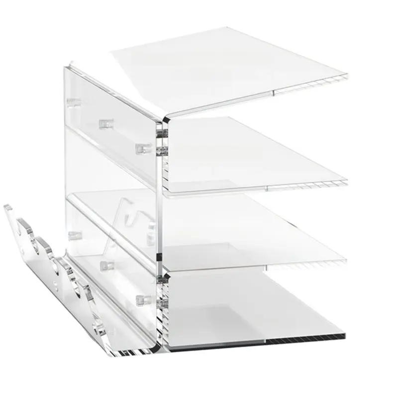 

AT82-Acrylic Keyboard Mouse Storage Rack Keyboard Mouse Desktop Organizer Keyboard And Mouse Storage Stand